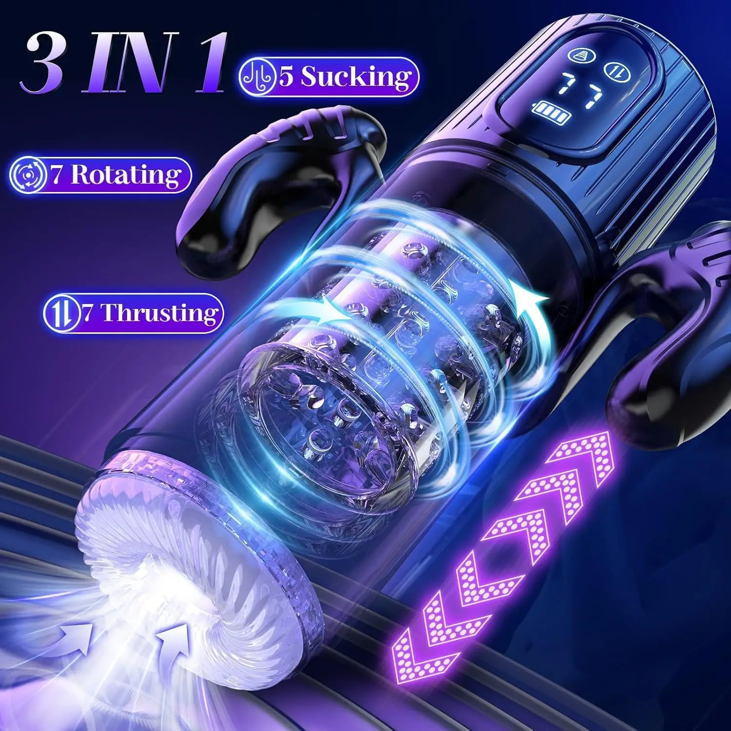 High Speed Automatic Thrusting Piston Stroker: The Ultimate Man Sex Tool  for Enhanced Pleasure