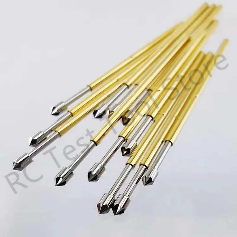100PCS PM75-LM2 Spring Test Probes Spring Test Pin PM75-LM Length 27.8mm Needle Diameter 1.02mm Tool Accessories Pogo Pins