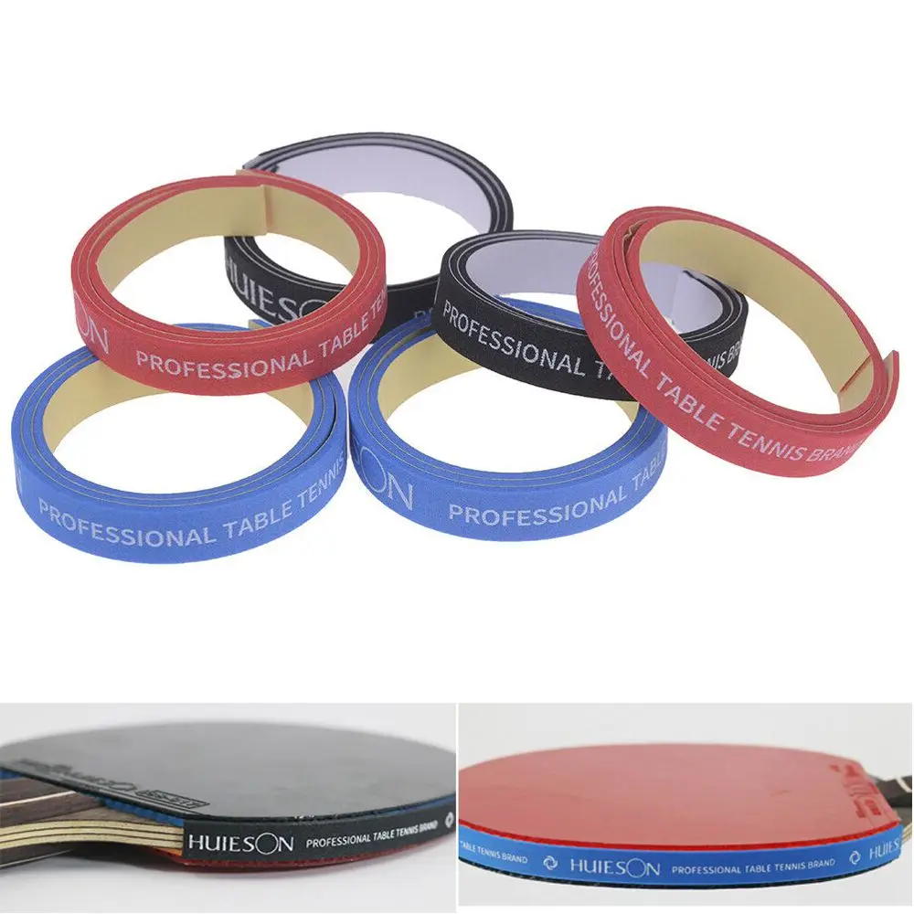 Portable Racquet Accessories 4pcs Racket Sides Protect Tape Ping Pong Paddle Protection Sponge Tape Table Tennis Racket