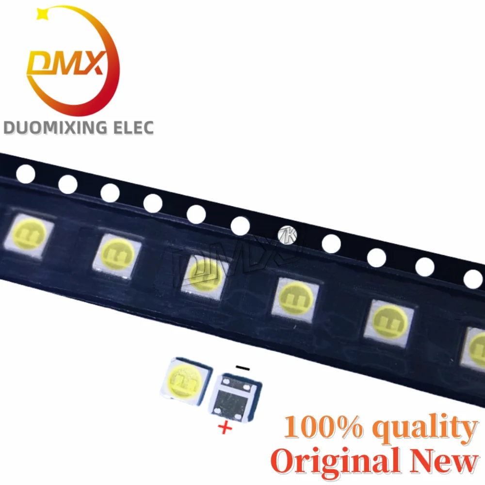 100-1000PCS Original For LG maintenance LED LCD TV display backlight bead 2W 6V 3535 highlights cold white replace LATWT391RZLZK