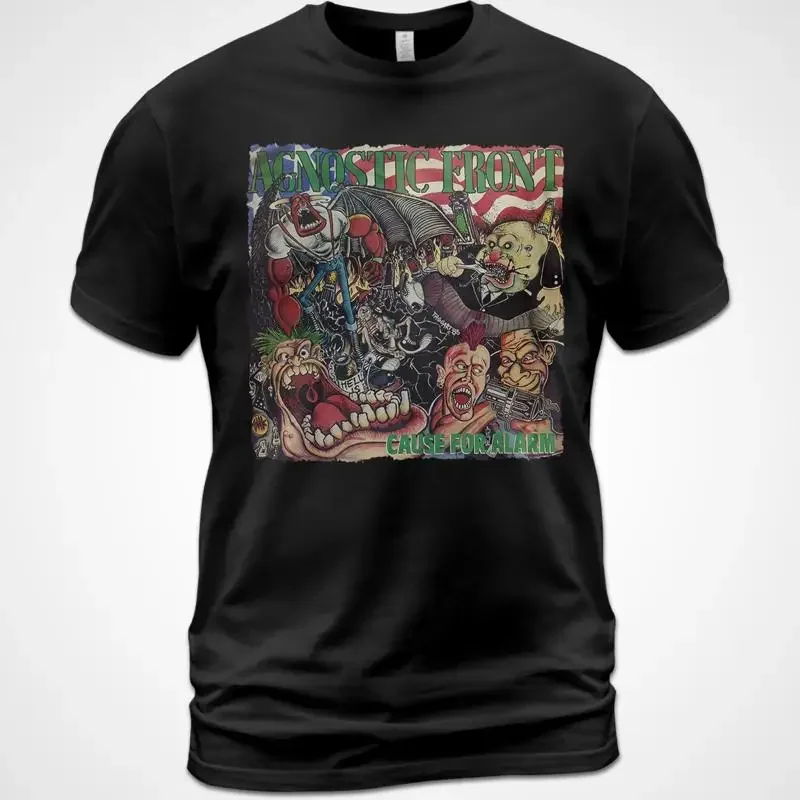 

Cotton T shirt Cause for Alarm Agnostic Front Roger Miret Vinnie Stigma
