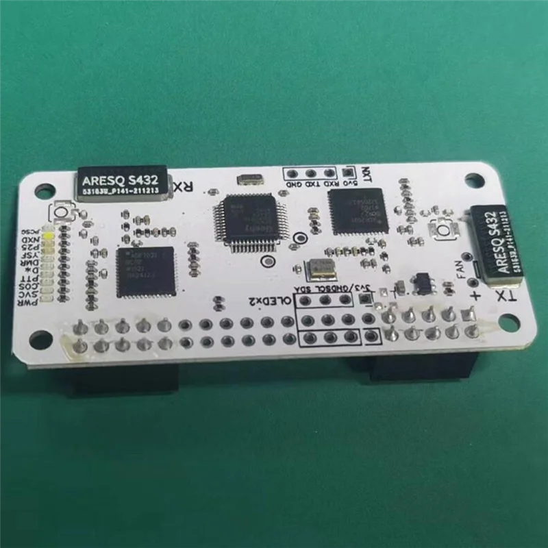 Dependable-Duplex MMDVM Hotspot Board UHF VHF + OLED + Case Parts Support P25 DMR YSF For Raspberry Pi Zero W 0W 2W 3B 4B