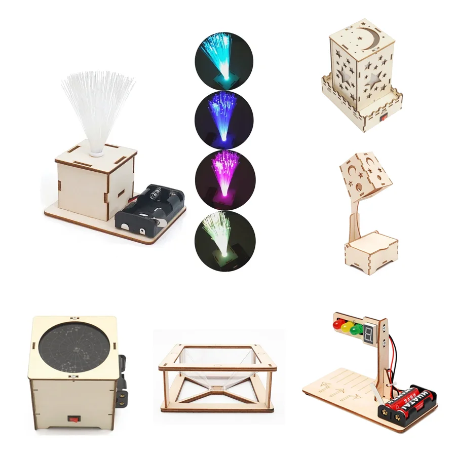 

DIY Science Experiment Educational Toy Light Physical Model Small Production Assembly Craft Technology Project for School Kid