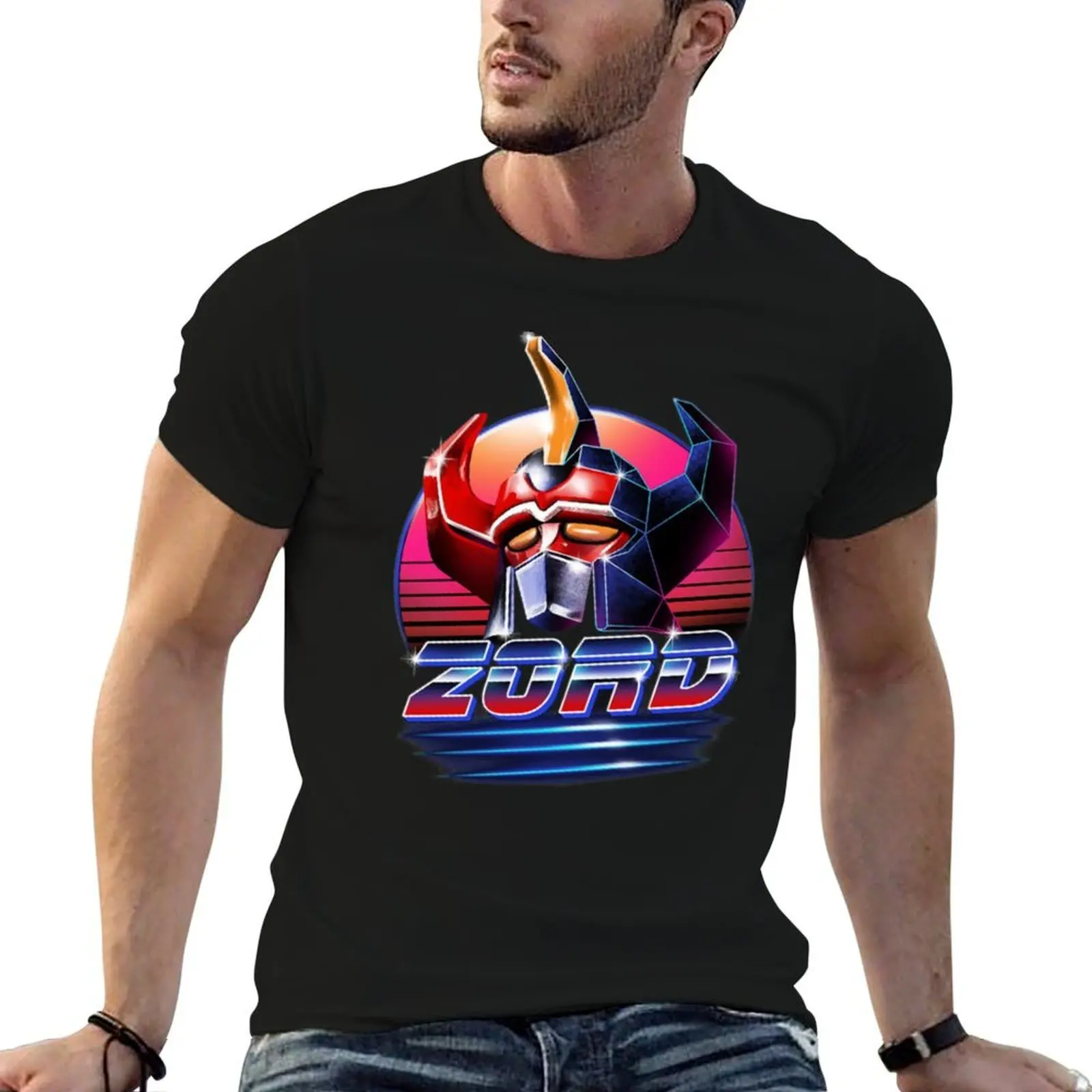 

Power Zord T-Shirt man t shirt luxury man t shirts cotton T-Shirt