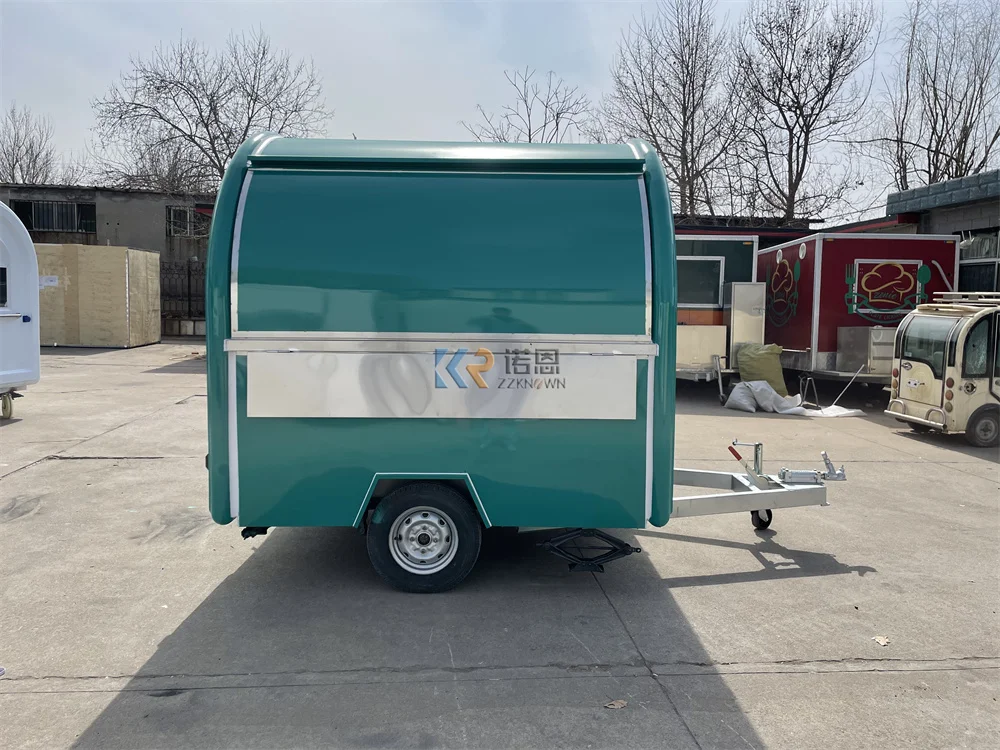 Прицеп для конссионной еды, оборудование для общественного питания на заказ, мобильный киоск для закусок и кофе в ресторане, полностью оборудованный грузовик для фаст-фуда