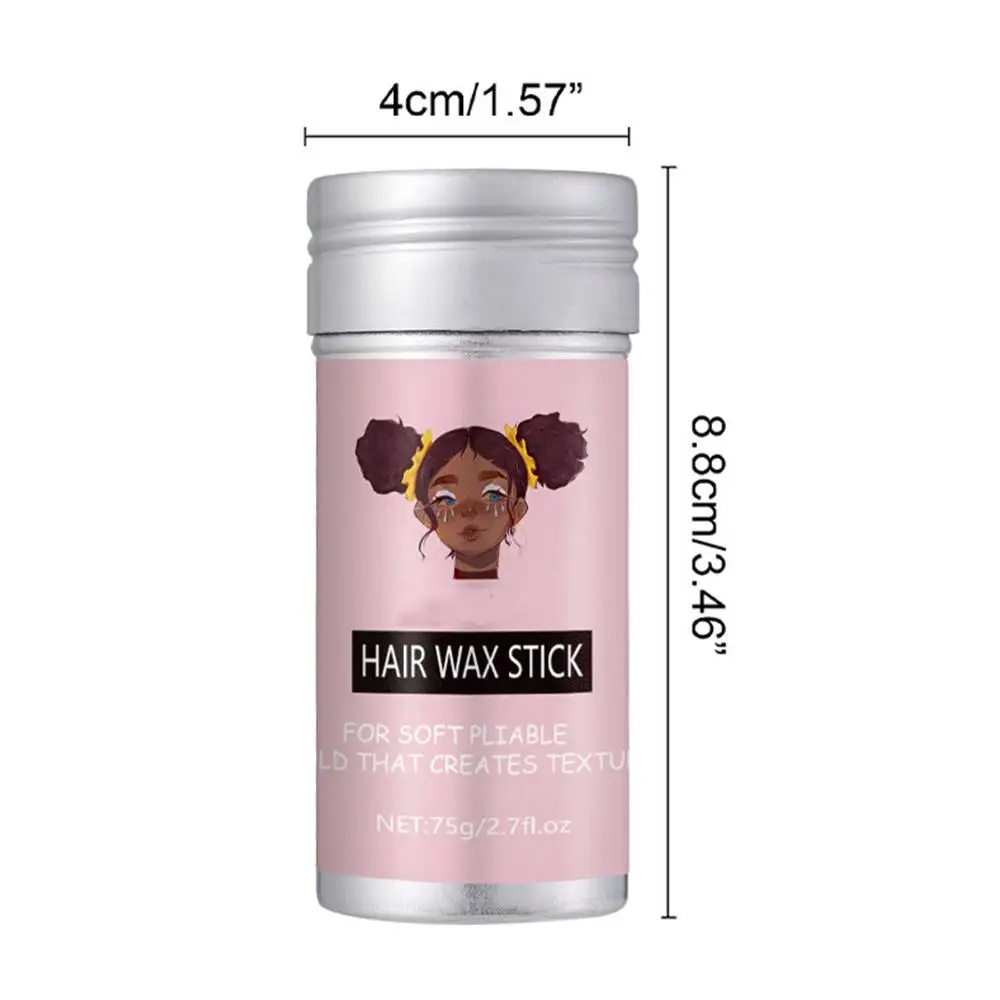 1/2/3/5 stücke gebrochenes Haar Artefakt Haar wachs Stick Gel Creme Styling Haar Frizz fixiert flauschige Männer und Frauen Styling Haar wachs Stick