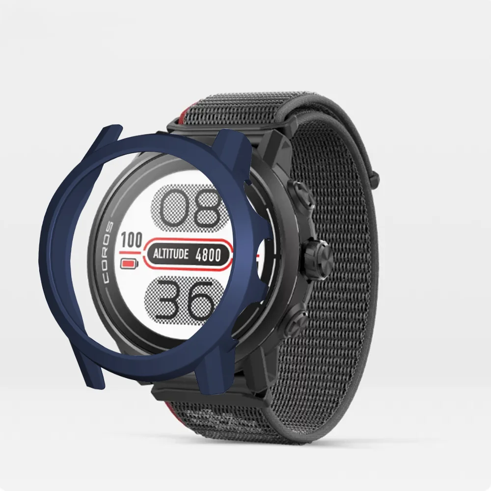 Защитный чехол из поликарбоната для COROS APEX 2, цветной защитный чехол, прочный Одноцветный чехол с защитой от падения