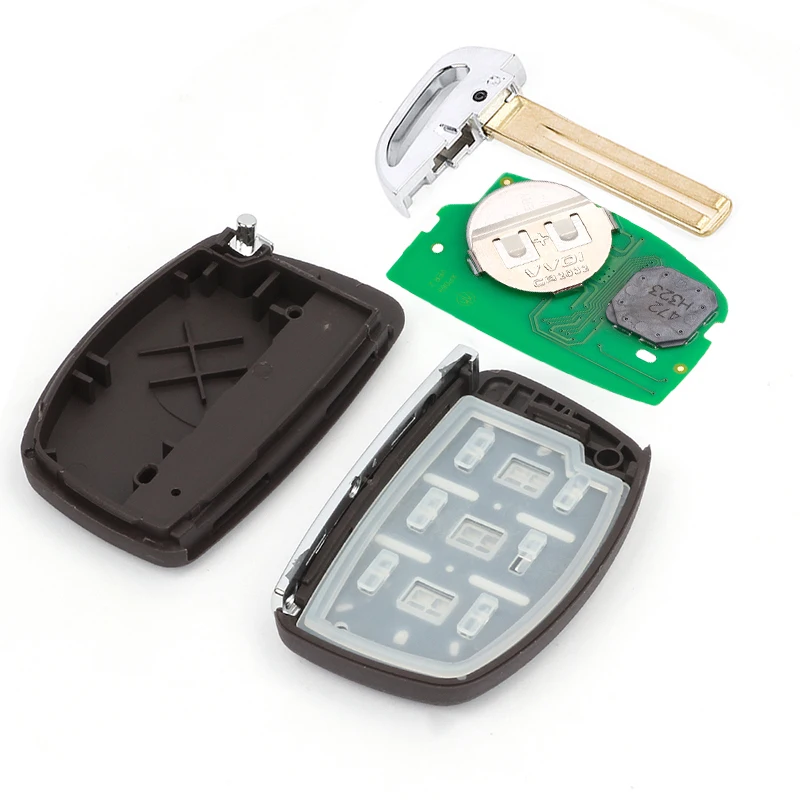KEYECU 433MHz 8A Chip P/N: 95440-C9100 3 Button Replacement Keyless-Go Smart Remote Key Fob for Hyundai IX25 Creta 2017+