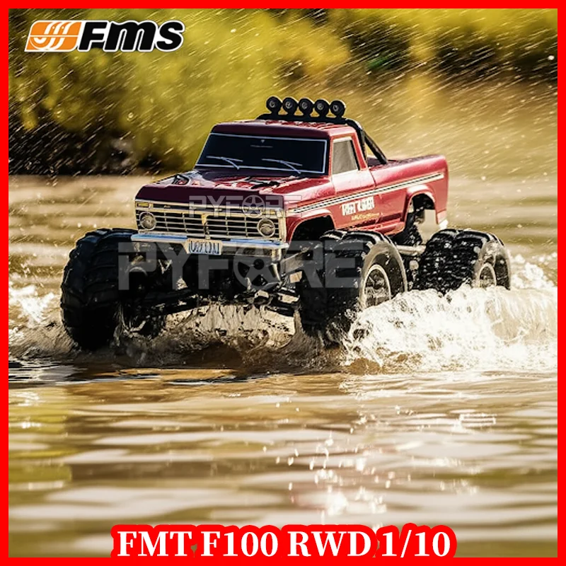 

FMS FMT F100 RWD 1/10 Monster RC Truck Electric Remote Control Car kids toys for boys gifts rc crawler rc cars for adults