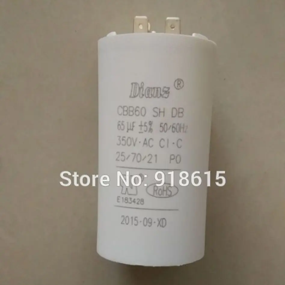 CBB60 65uf 350VAC  CAPACITOR GENERATOR PARTS