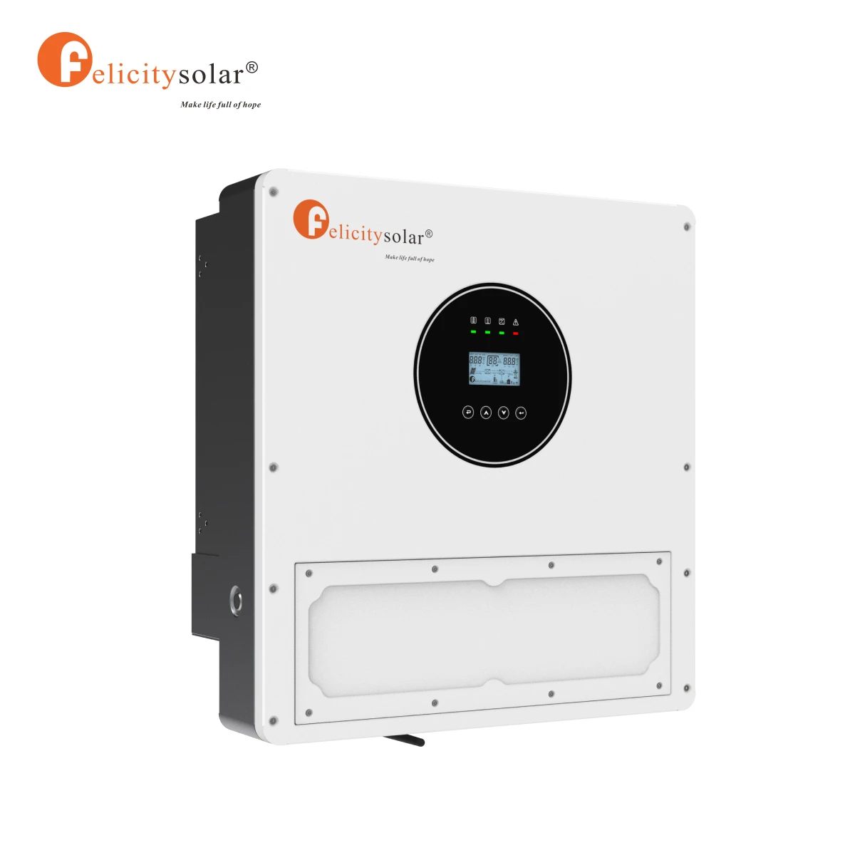 

【specialized】Felicitysolar IVBM10048P1G1 10 кВт 48 В Автономный инвертор с двойным MPPT контроллером заряда для солнечных батарей, чистая синусоида