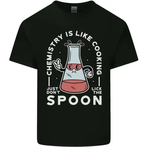 Chemistry is Like Cooking Funny Science Kids T-Shirt Childrens