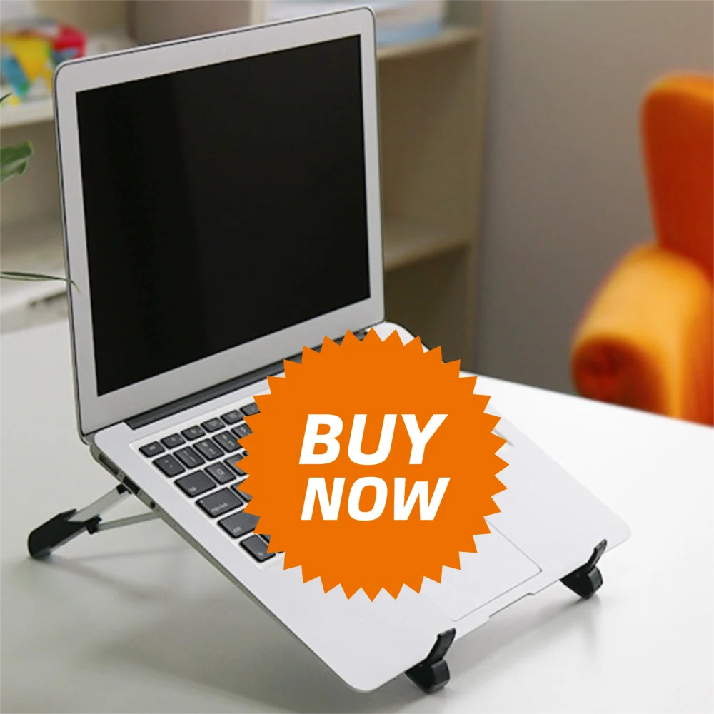 

Adjustable Laptop Holder Stand Portable Foldable Laptop Cooling Bracket Lifting Non-slip Notebook Support Base Office/Home Use