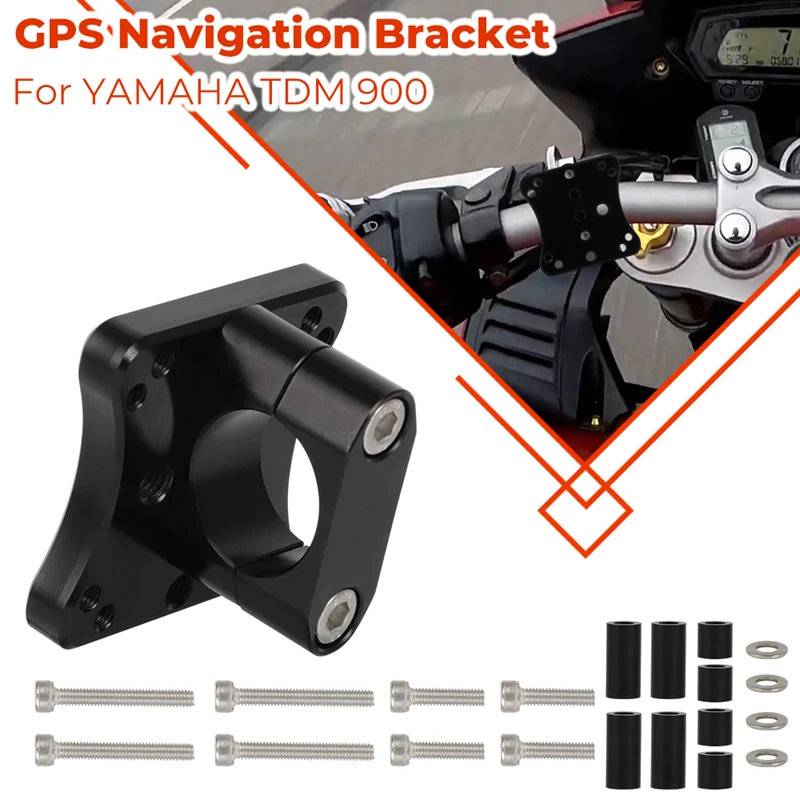 For YAMAHA TDM 900 FZ1/FZS1000 Fazer FZ8-N MT-01 MT03 MT25 XJ 6/DIVERSION WR125R GPS Navigation Frame Mobile Phone Mount Bracket