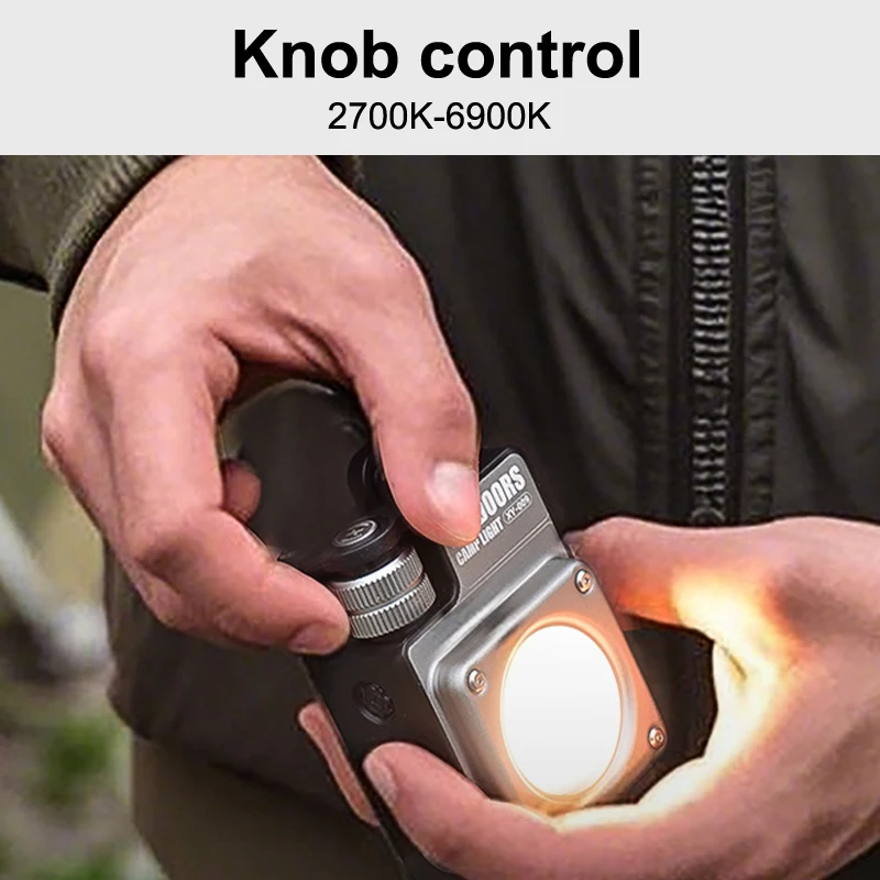 Senter Gantungan Kunci Magnetik Mini COB Ultra Terang 2025, Kecerahan Dapat Disesuaikan 120-3500lm, Magnetik & Tahan Air