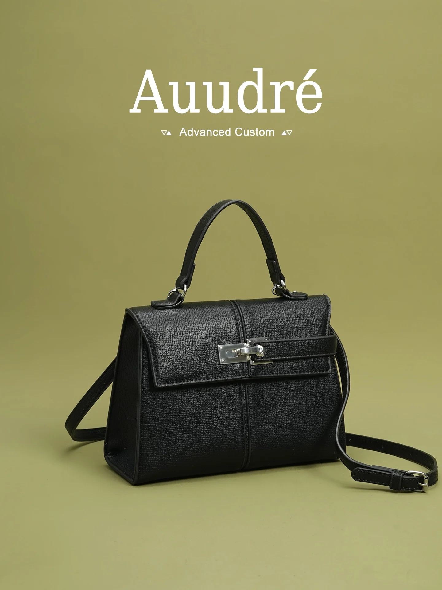 

Женская сумка Auudre с мягкой поверхностью, квадратная, модная, универсальная сумка через плечо для поездок на работу и повседневных мероприятий