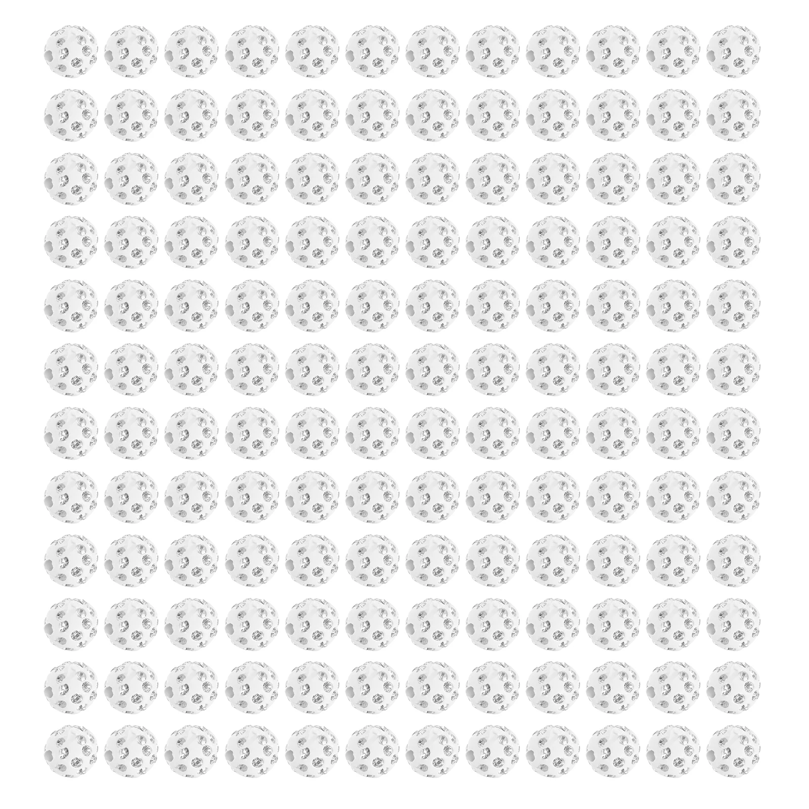 

200pcs Clay Rhinestone Beads 0.39 Inch Shiny Disco Ball Polymer Crystal Pave Round Jewelry Making Beads Sparkle Diy Accessories