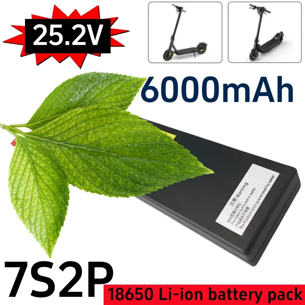 

100% brand new scooter battery 7S2P 25.2V 6000mAh lithium-ion rechargeable battery 18650 battery pack lithium