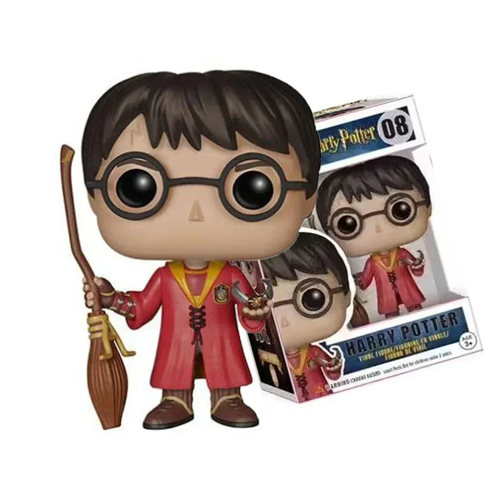 Funko POP هاري بوتر رون هيرميون سناب دوبي لونا لورد فولدمورت الروح الأكل الفينيل عمل الشكل جمع نموذج اللعب الهدايا