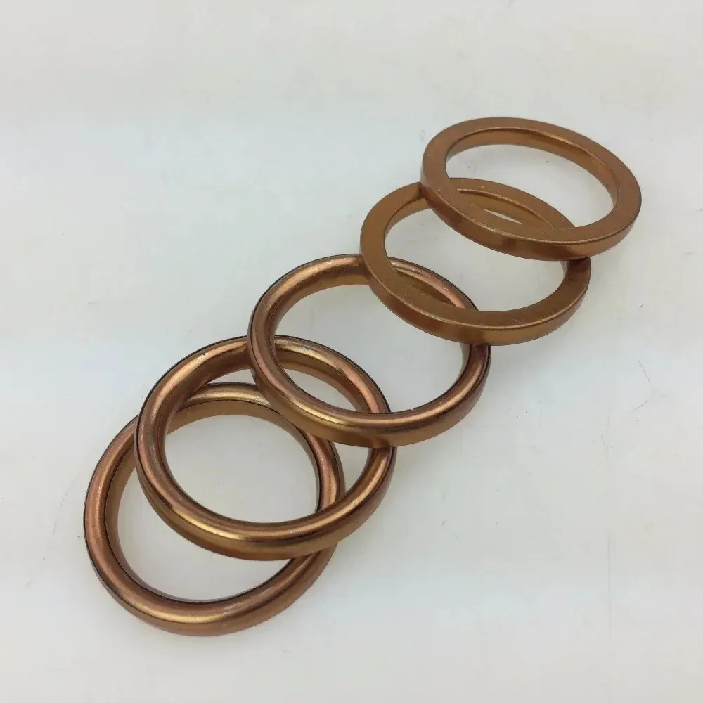 2027 FOR  For Cheap Generic men riding a motorcycle exhaust pipes, mufflers, chimneys, copper gasket Free shipping