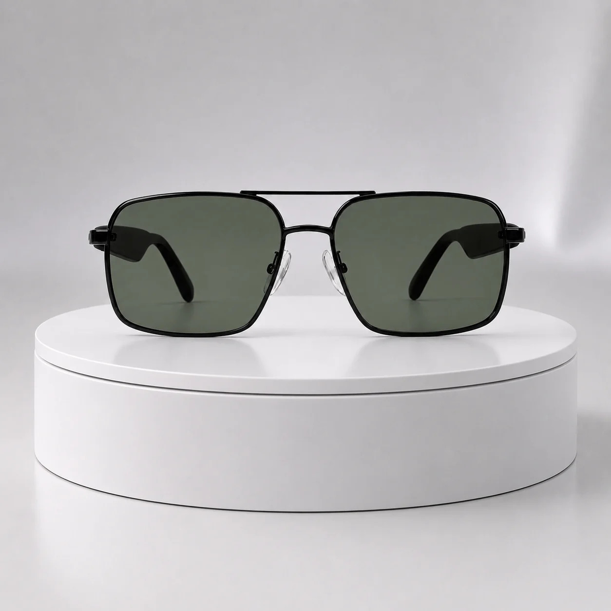 AI Smart Glasses Voice Assistant Bluetooth Music Voice Call Wearable Glasses Compatible With App For Driving Running Sports Trav