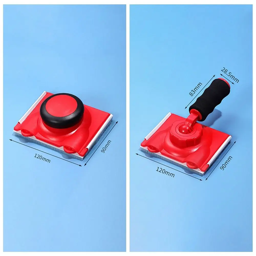 Apply Evenly Corner Painting Brush Detachable Handle Comfortable Grip Paint Corner Tool PP Convenient Construction