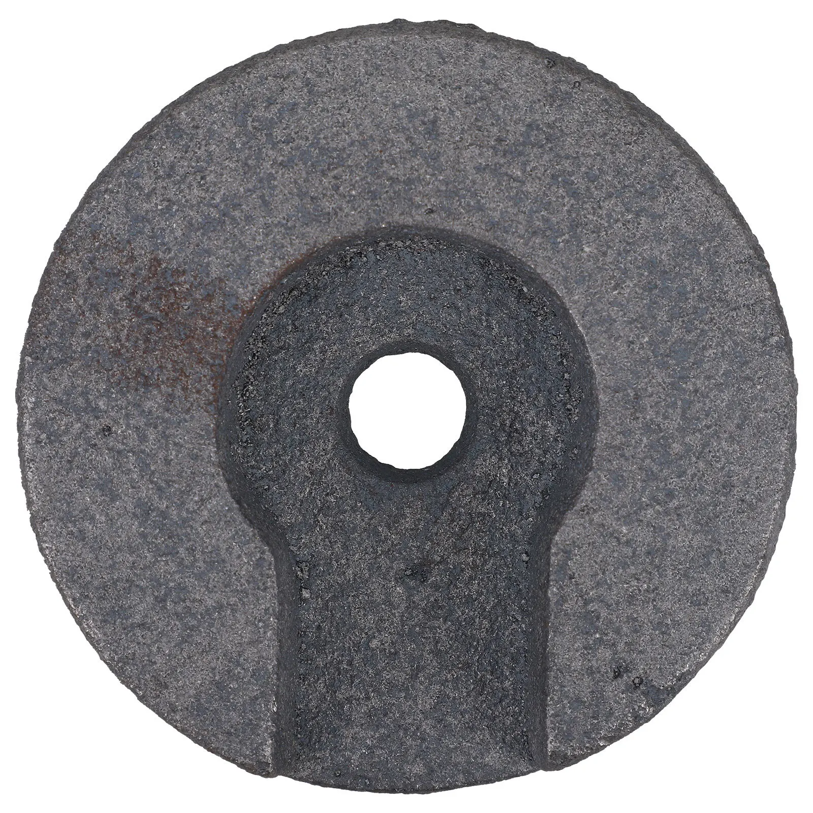 قاعدة مستديرة من الحديد الزهر لحامل مصباح الأرضية ومصباح المكتب يدعم ملحقات استبدال الهيكل المعدني شديدة التحمل في الهواء الطلق