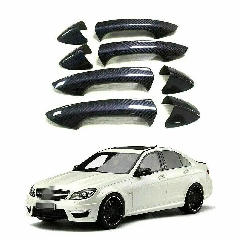 

Carbon Fiber Car Door Handle Cover For Mercedes Benz A B C E S GLA GLK CLA CLS