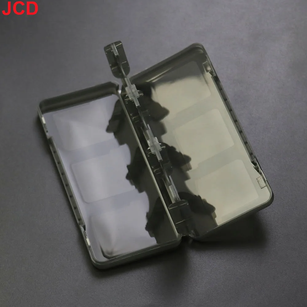 JCD  6 In1 Black/White Game Card Case Box For DS Lite NDSL NDSi XL LL For 3DS NEW 3DS LL XL Portable Cartridge Box view 6