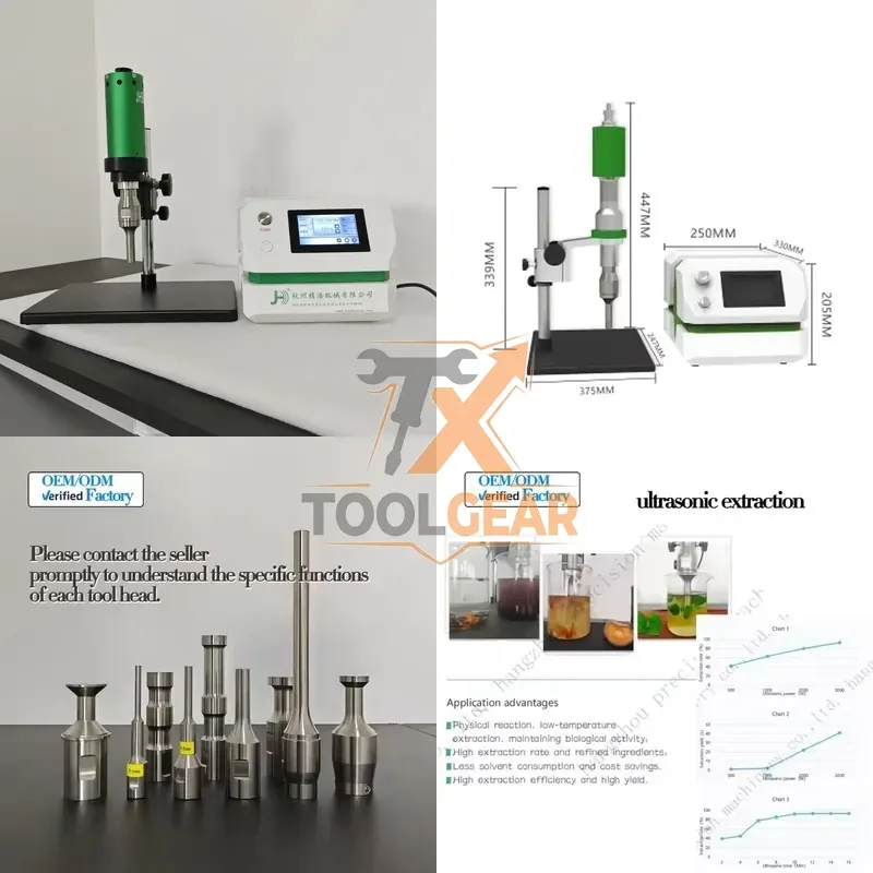 2026hotsale* Ultrasonic Homogenizer Liquid Emulsifier Extractor Ultrasonic Processing Dispersion