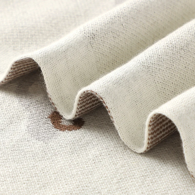 Baby Blankets Knitted Newborn Boys Girls Cotton Stroller Sofa Bassinet Swaddle Sleep Cover Breathable Toddler Infant Throw Quilt