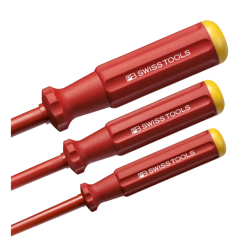 Imagem -05 - Chave de Fenda Isolada pb Swiss Teste Vde Iec en 60900 Ferramenta Eletricista 1000 v ac 1500 v dc 5100 5190
