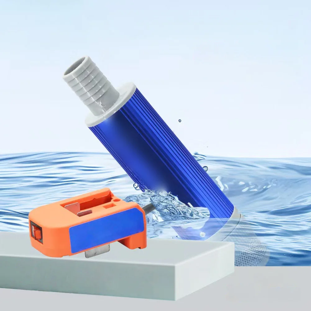 

Portable Submersible Pump FOR DAYI Lithium Battery Powered Diesel Pump with 5 Meter Steel Hose for Water Transfer