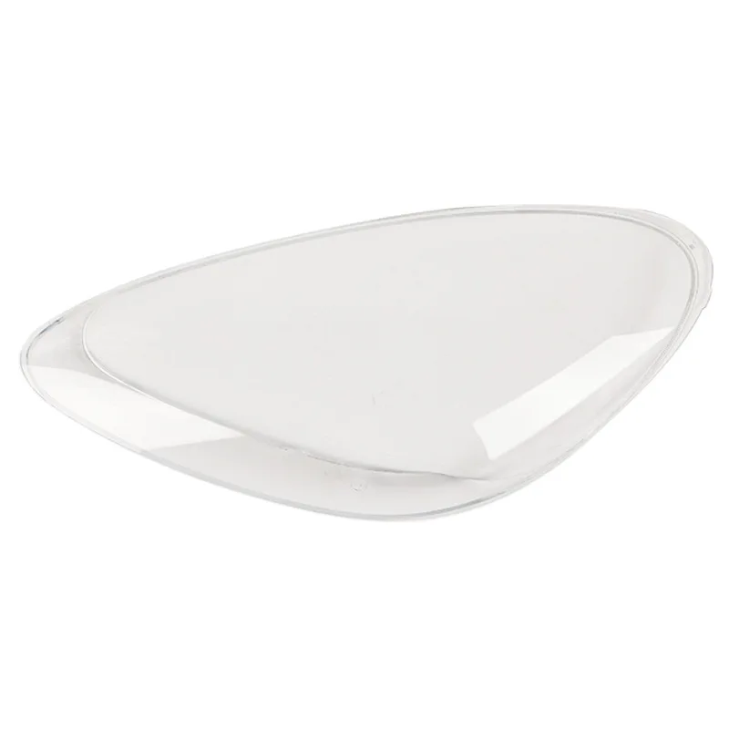 For PorscheCayenne 2011-2014 Headlight Lens Cover, PC Transparent Front Headlamp Lampshade, Anti-UV Replacement Head Light Shell