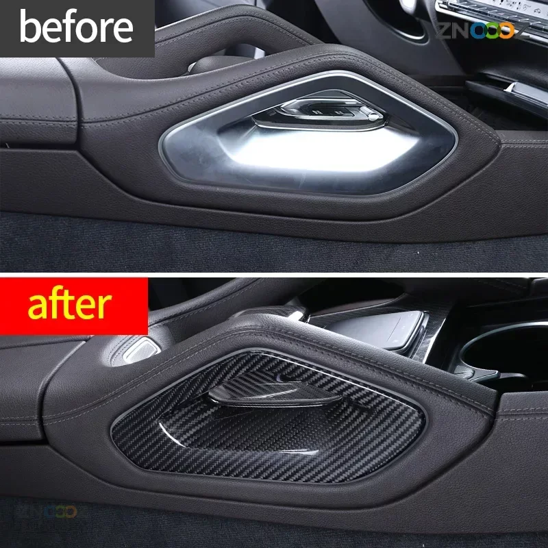 Carbon fiber interior trim For Mercedes gle w167 c167 supplies Benz gle carbon gle350 amg 450 500e glsx 167 400d accessories