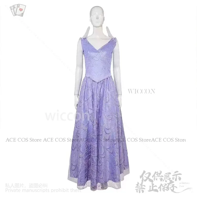 

Аниме WICKED Movie Косплей Глинда Мультфильм Fiary Одежда Лолита Платье Парики Взрослые Женщины Ролевая Игра Хэллоуин Рождество Customizedx;