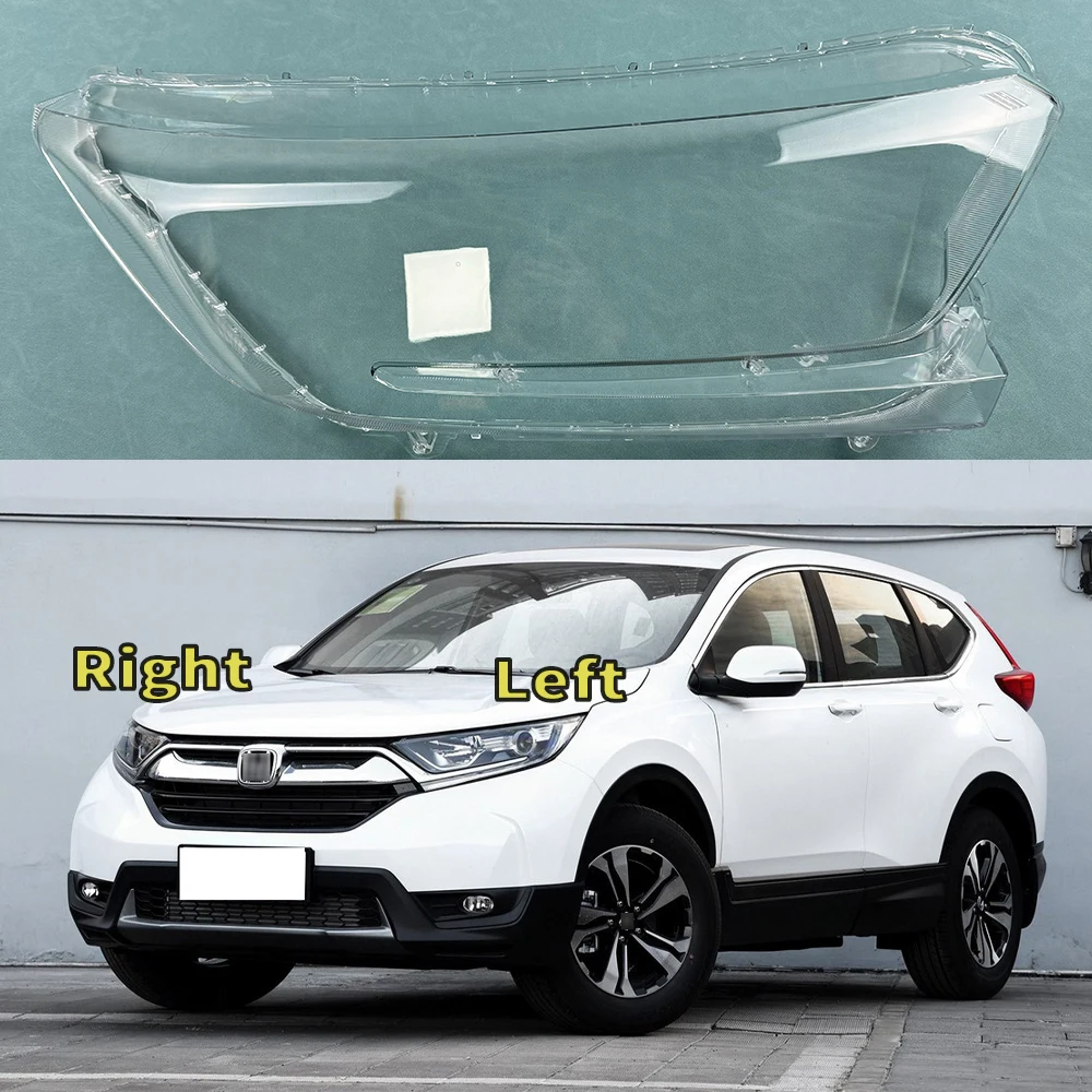 

For Honda CRV 2017-2021 Headlamp CoverTransparent Mask Headlight Shell Lens Plexiglass Replace Original Lampshade