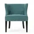 

Aria Fabric Ocnal Chair, Dark Teal