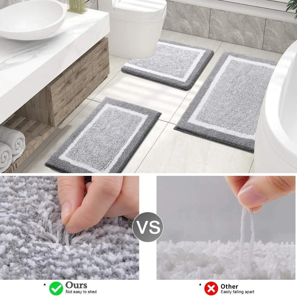 Fluffy Microfiber Shaggy Bathr - Zara Home Bathroom Mat recension och pris