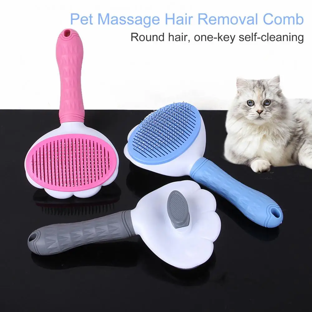 

Pet Dog Hair Brush Cat Comb Pet Hair Remover Brush for Dogs Cats Puppy Kitten Grooming Tools Dogs Accessories Pet Supplies