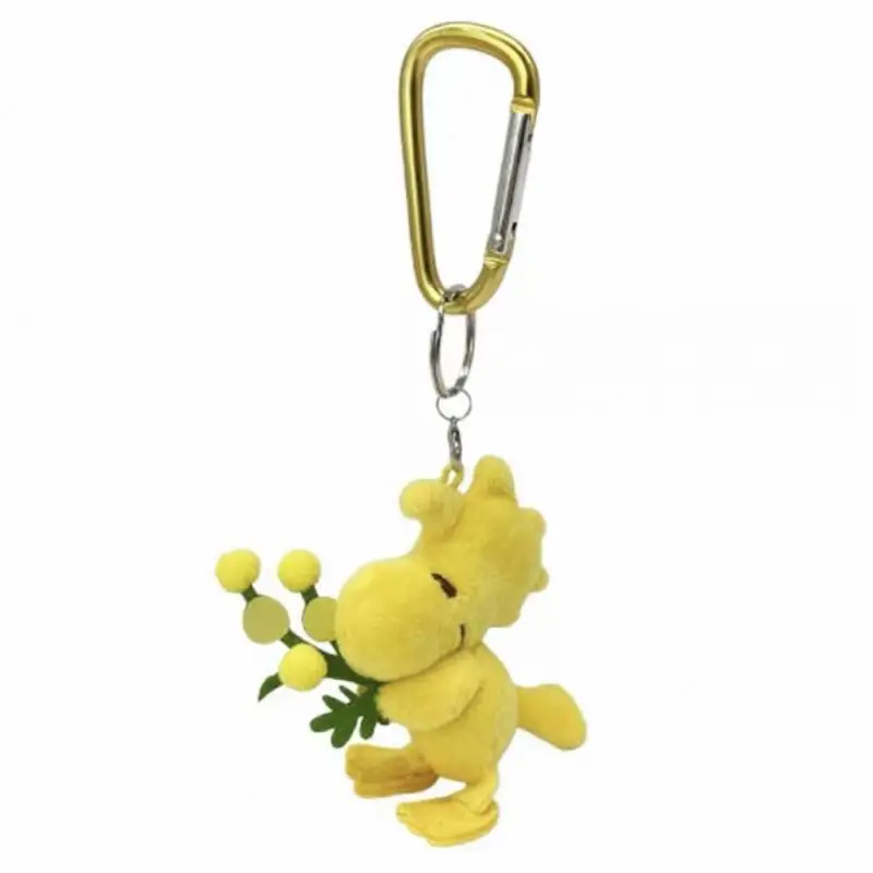 

Snoopy Plush Ornament Kawaii Cartoon Purchased From Japan Confused and Collapsed Customer Small Yellow Bird Plush Toy Pendant