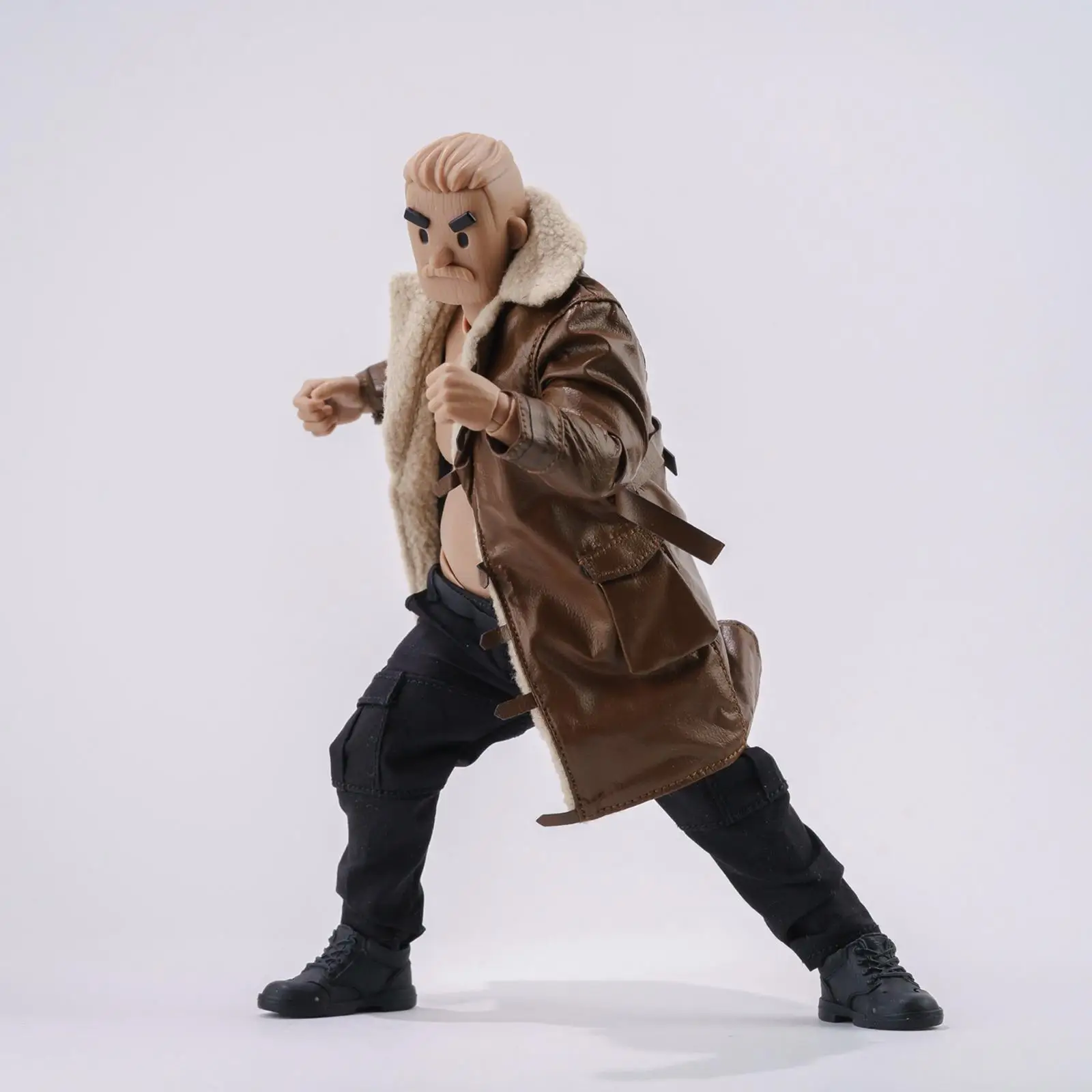 

Кожаная куртка для мужского солдата (масштабы 1/10, 1/12), аксессуар, прочная, премиум-качество, для костюма, реквизит для фотосессии, для переодевания, миниатюрная, одежда