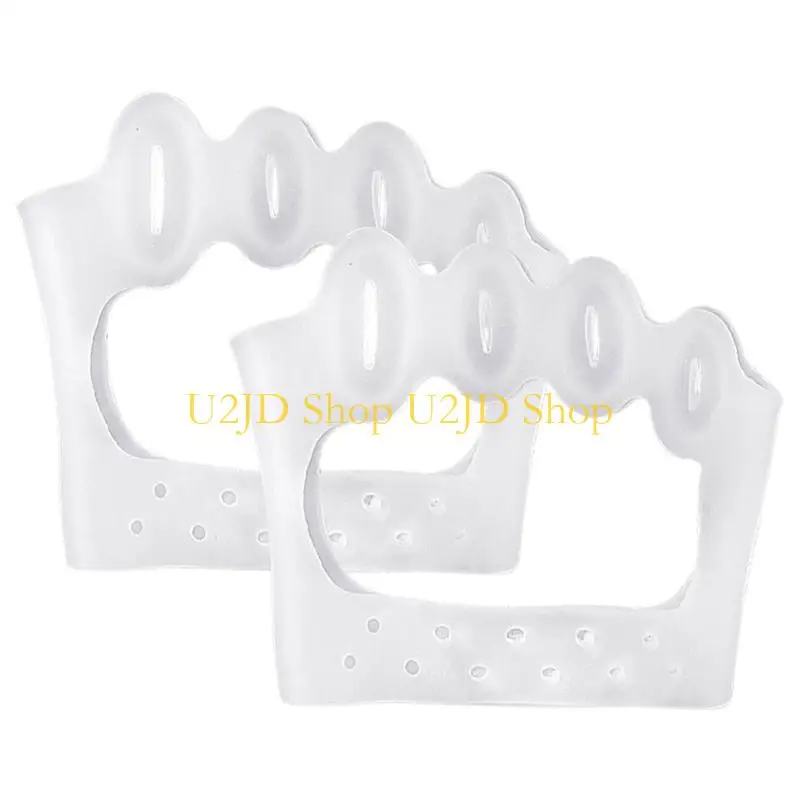 U2JD Pair-Pack Toe Spacer for Gentle Toe Separation and Everyday Comfort