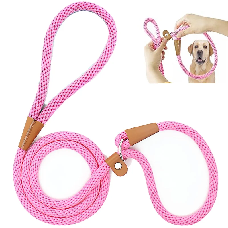 Dog Leash 6 FT Heavy Duty Dog Leash Durable Premium Quality Training  Dog Leash No Pull Slip Lead Leashes for Medium Large Dogs