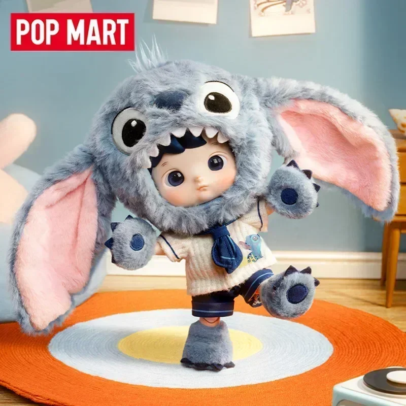 

Официальные коллекционные фигурки Pop Mart Hacipupu Stitch 1/8: милые аниме-фигурки в закрытой упаковке, загадочные куклы для девочек, подарок