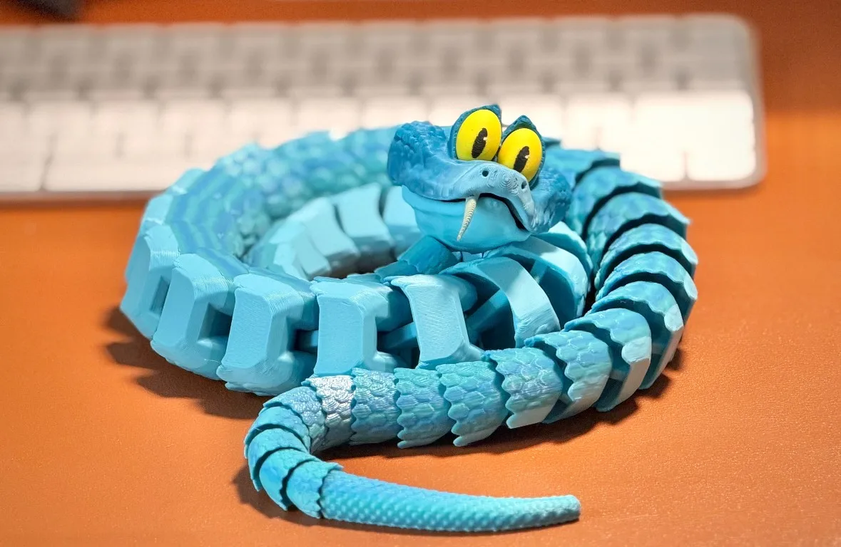 In Magazzino Nuovo Zootopia 2 Merce 3d Stampato Serpente Gary Completamente Articolato Figura Collezione Decorazione Ornamenti Modello Regali