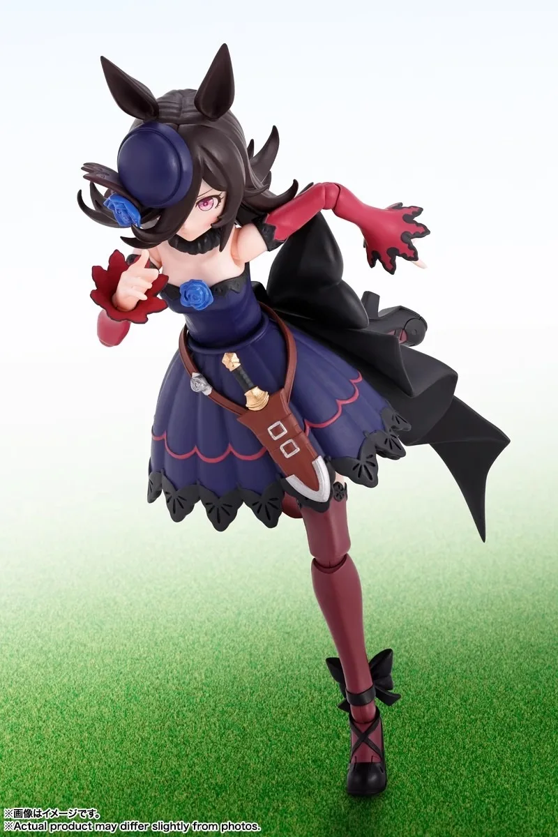 バンダイ本物の SHF ウマ娘プリティーダービー特別週間ライスシャワー Tokai Teio アクションアニメフィギュアおもちゃギフトモデル装飾品