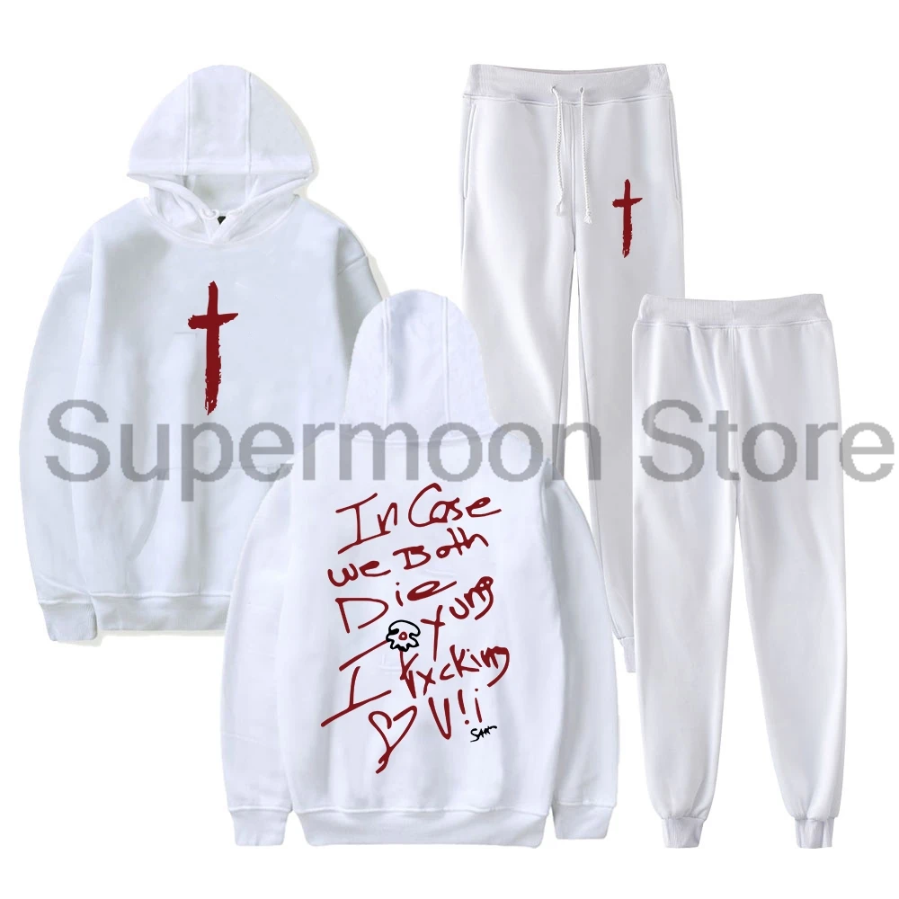 Saint JHN Tour Hoodies Jogger Pants Two Piece Set Sweatshirts+Sweatpants Men Women Trendy Outfit Sets