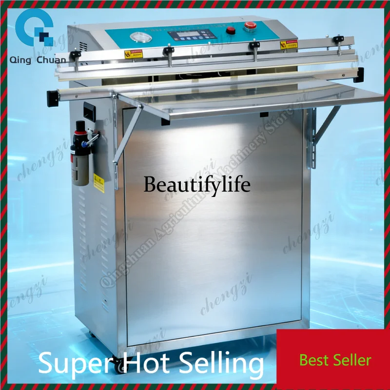 K182External Vacuum Packaging Machine Electric Compression Packaging Inflation Vacuum Extraction Automatic Commercial Vacuum Sea