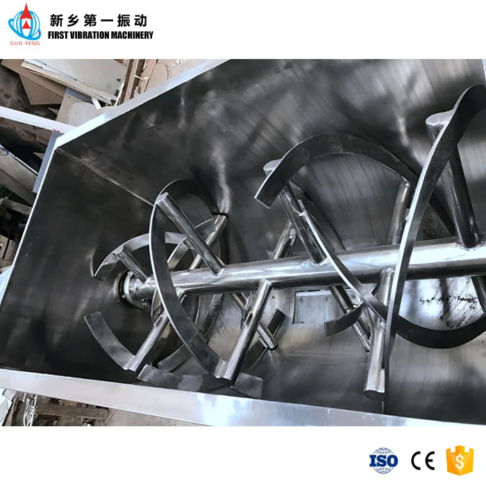 Fabricant horizontal de machine de mélangeur de mélangeur de ruban de poudre 2000l